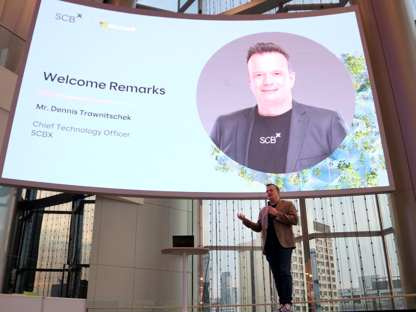 Mr. Dennis Trawnitschek, Chief Technology Officer of SCB X Public Company Limited